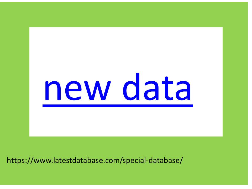 new data