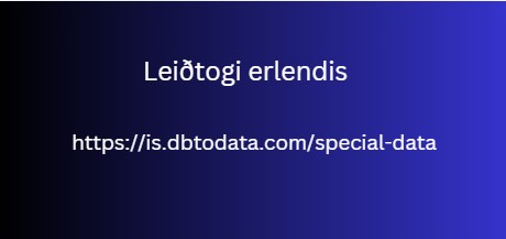 Leiðtogi erlendis