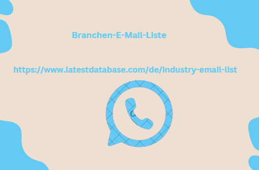 Branchen-E-Mail-Liste