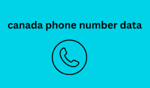 canada phone number data