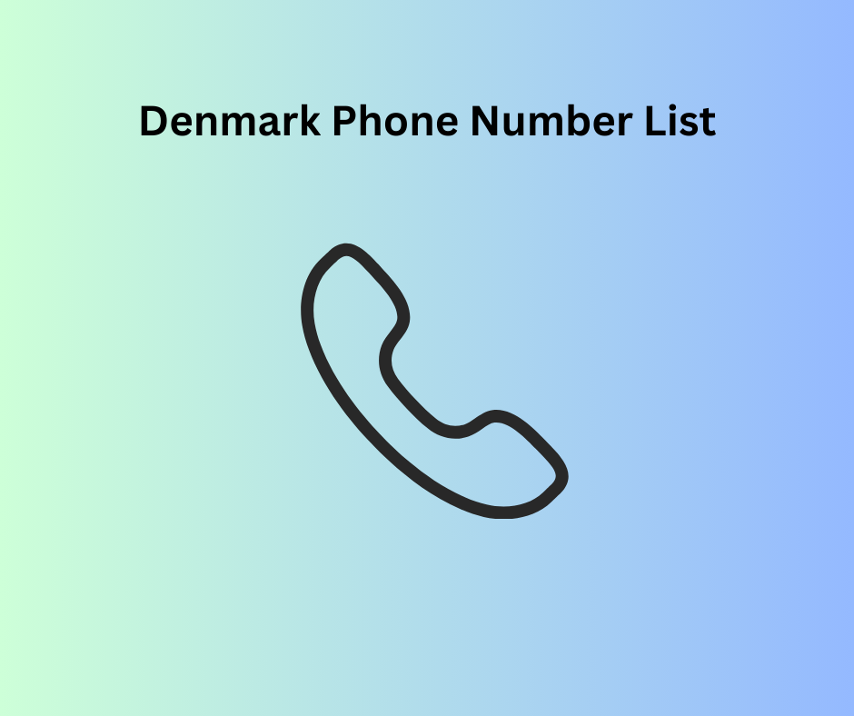 Denmark Phone Number List