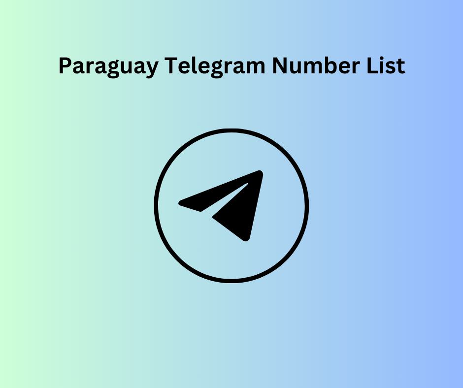 Paraguay Telegram Number List