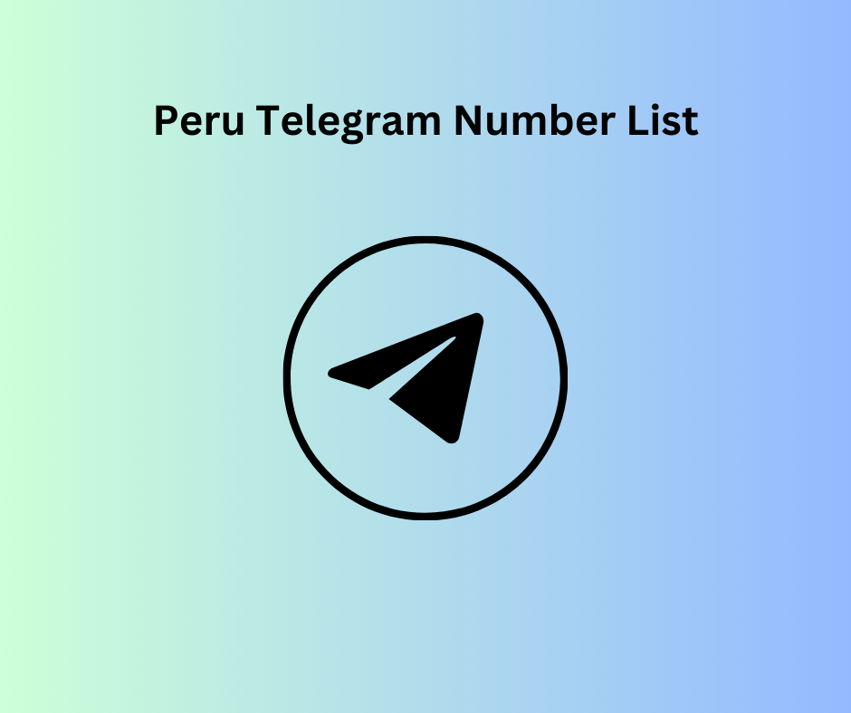 Peru Telegram Number List