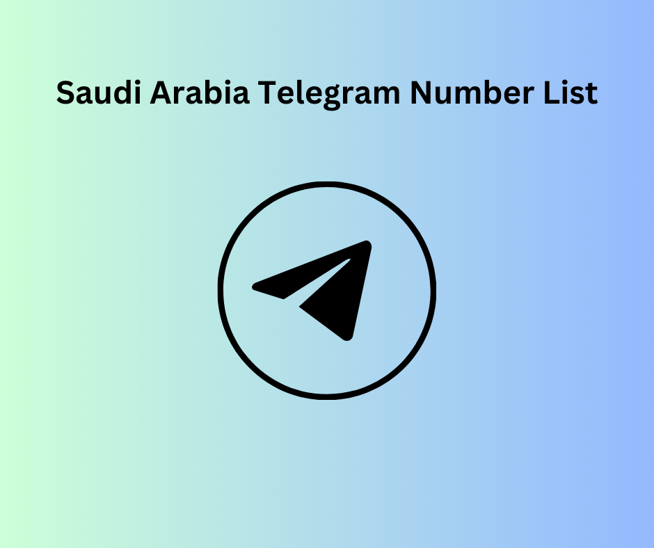 Saudi Arabia Telegram Number List