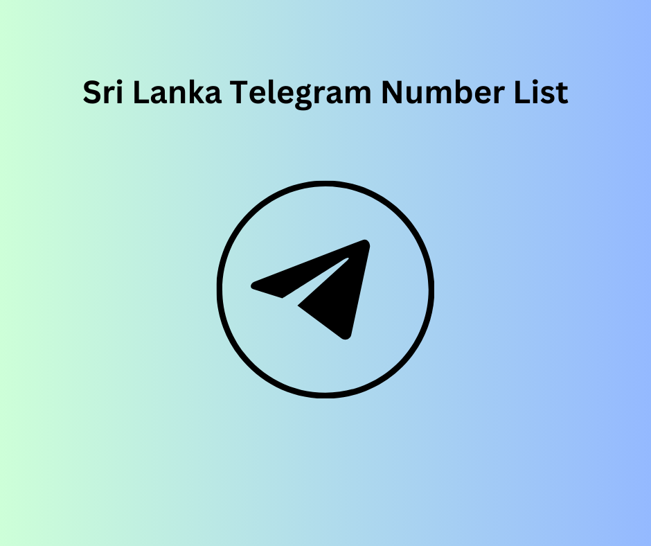 Sri Lanka Telegram Number List