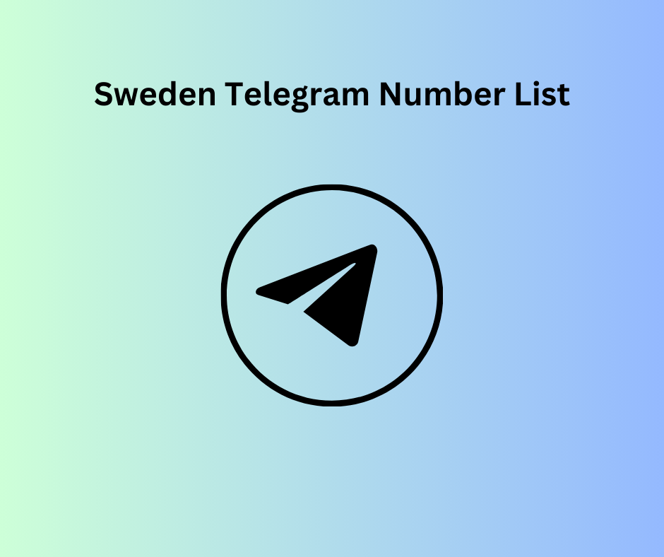 Sweden Telegram Number List