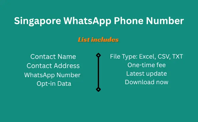 Singapore whatsapp phone number